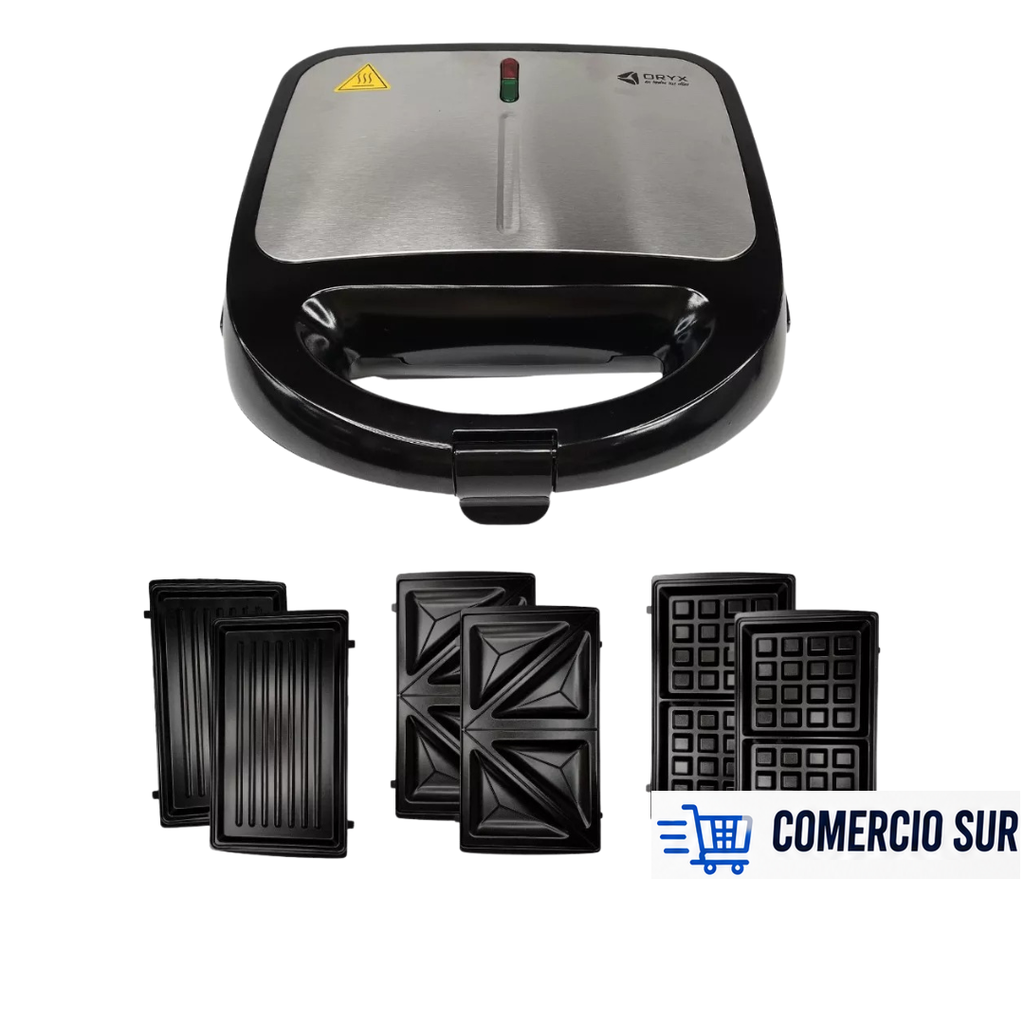 Sandwichera 3 en 1 – Waflera, Tostado
