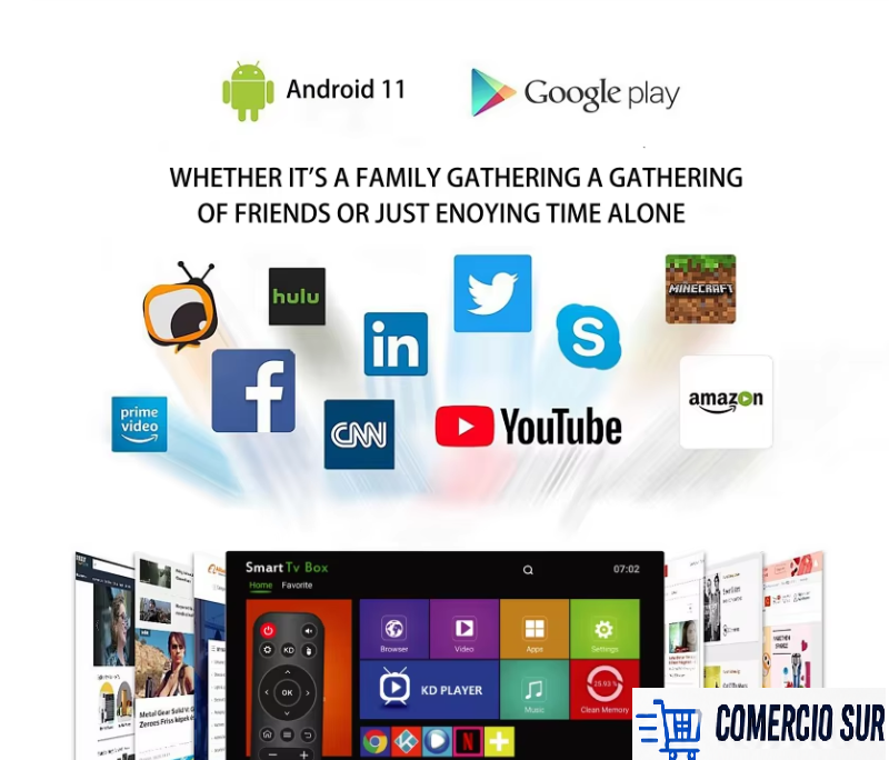 TV BOX Smart Stick Android 4K