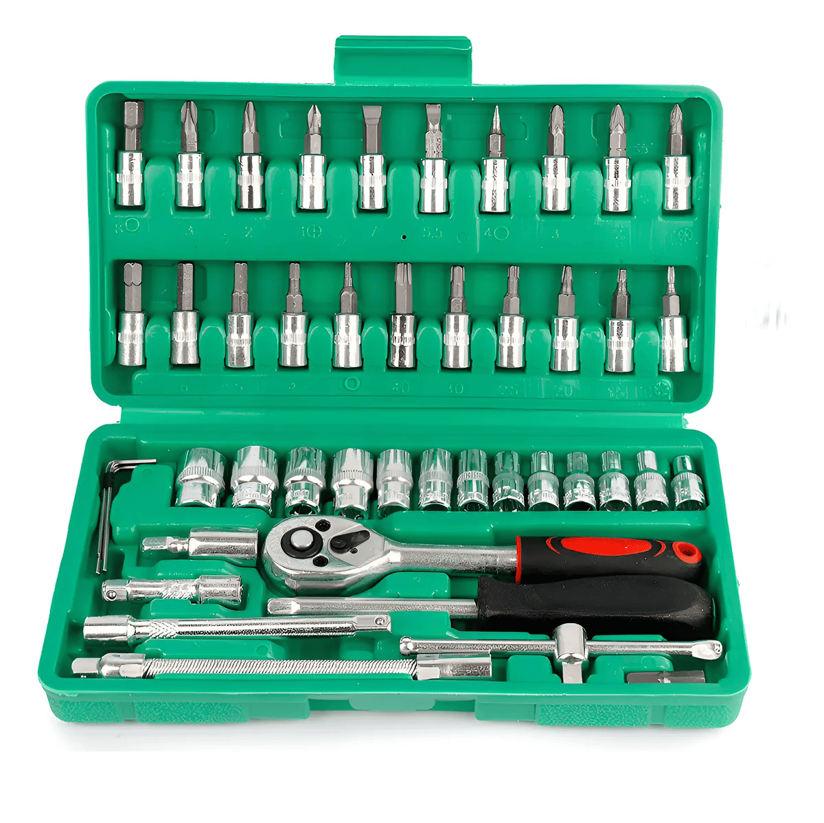 Set Herramientas H127 Juego de 46 Piezas