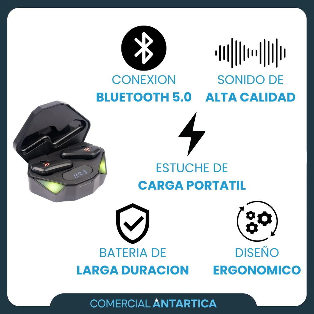 Auriculares X-15 Bluetooth Inalámbricos