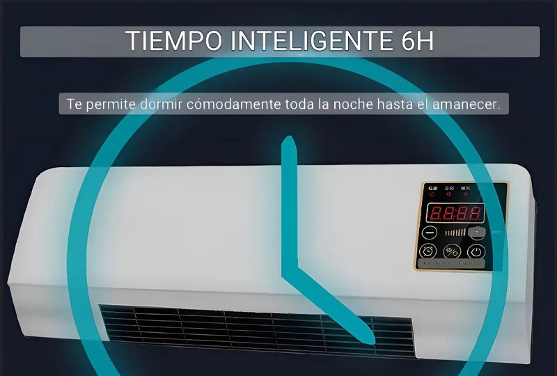 Calefactor de Pared PTC 1800w c/Control