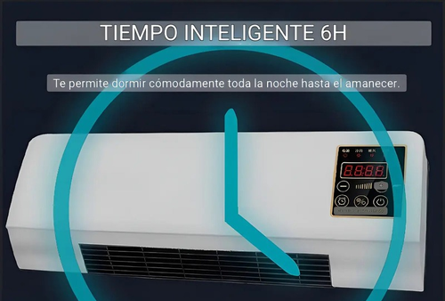 Calefactor de Pared PTC 1800w c/Control