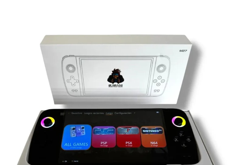 Consola Portatil M27 Pantalla 7 RGB
