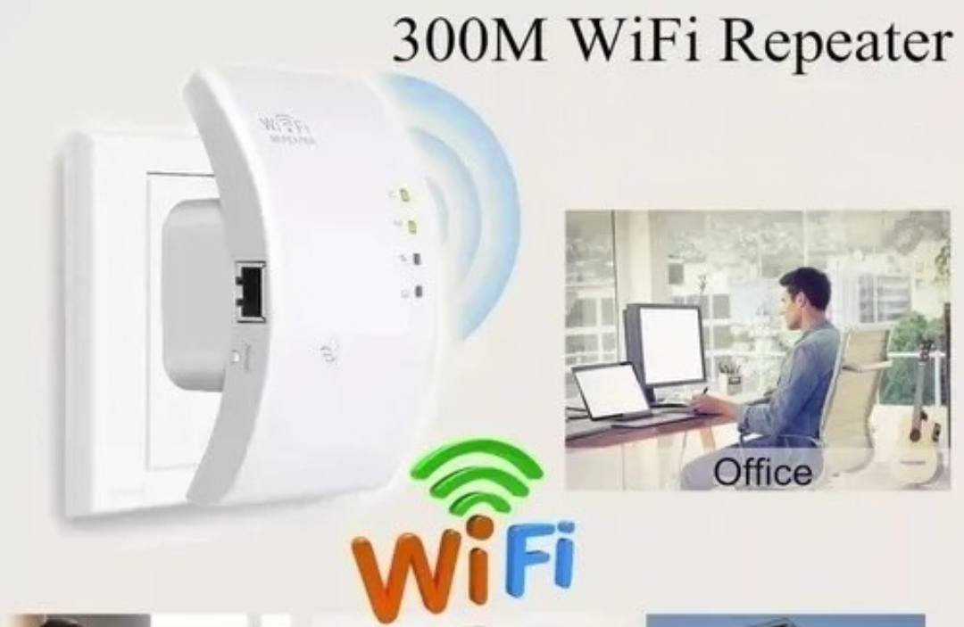 Repetidor WiFi con Puerto Ethernet