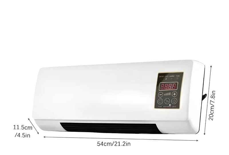 Calefactor de Pared PTC 1800w c/Control